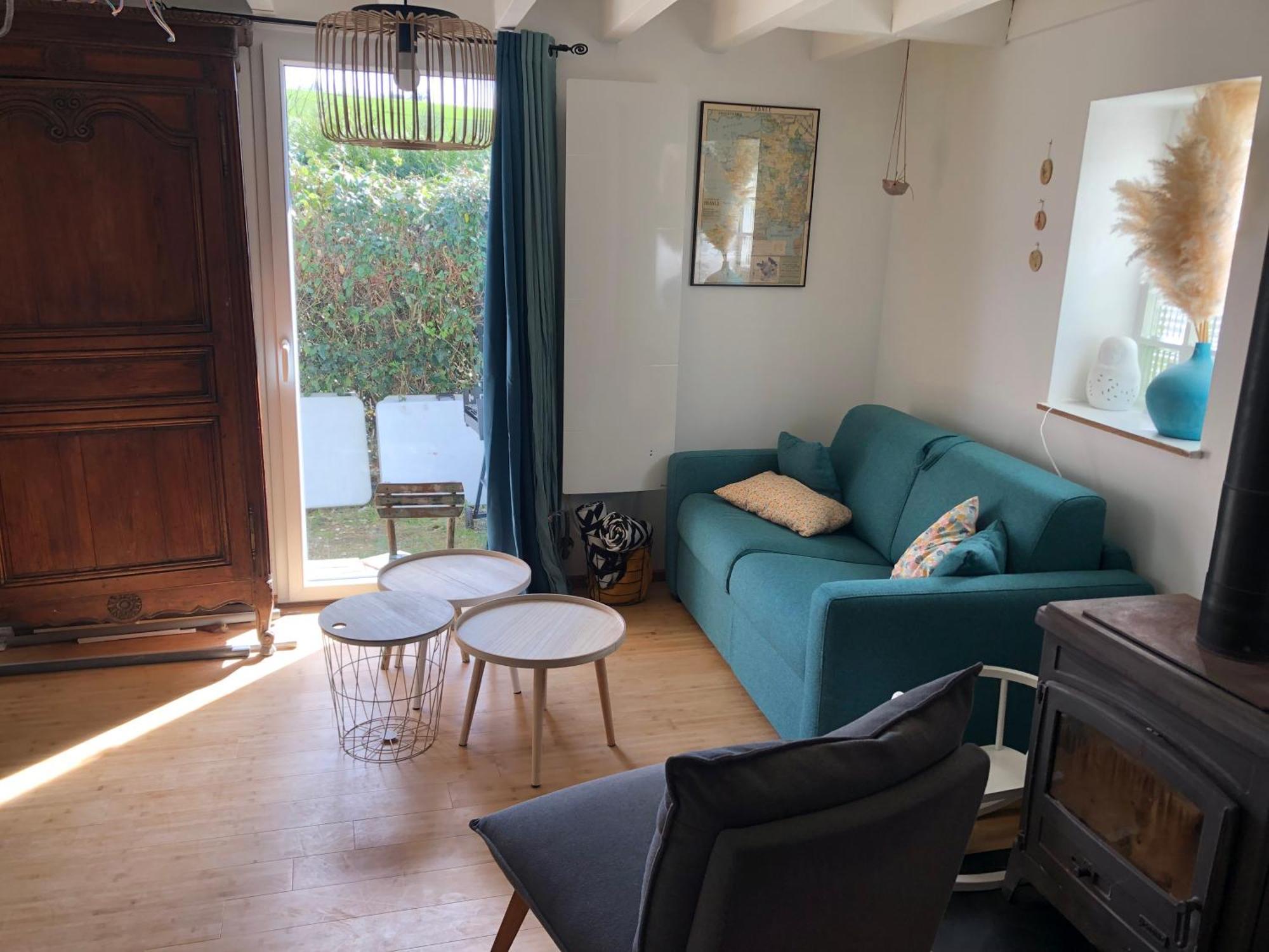 Chez Jeannine, Maison A Этрета Экстерьер фото