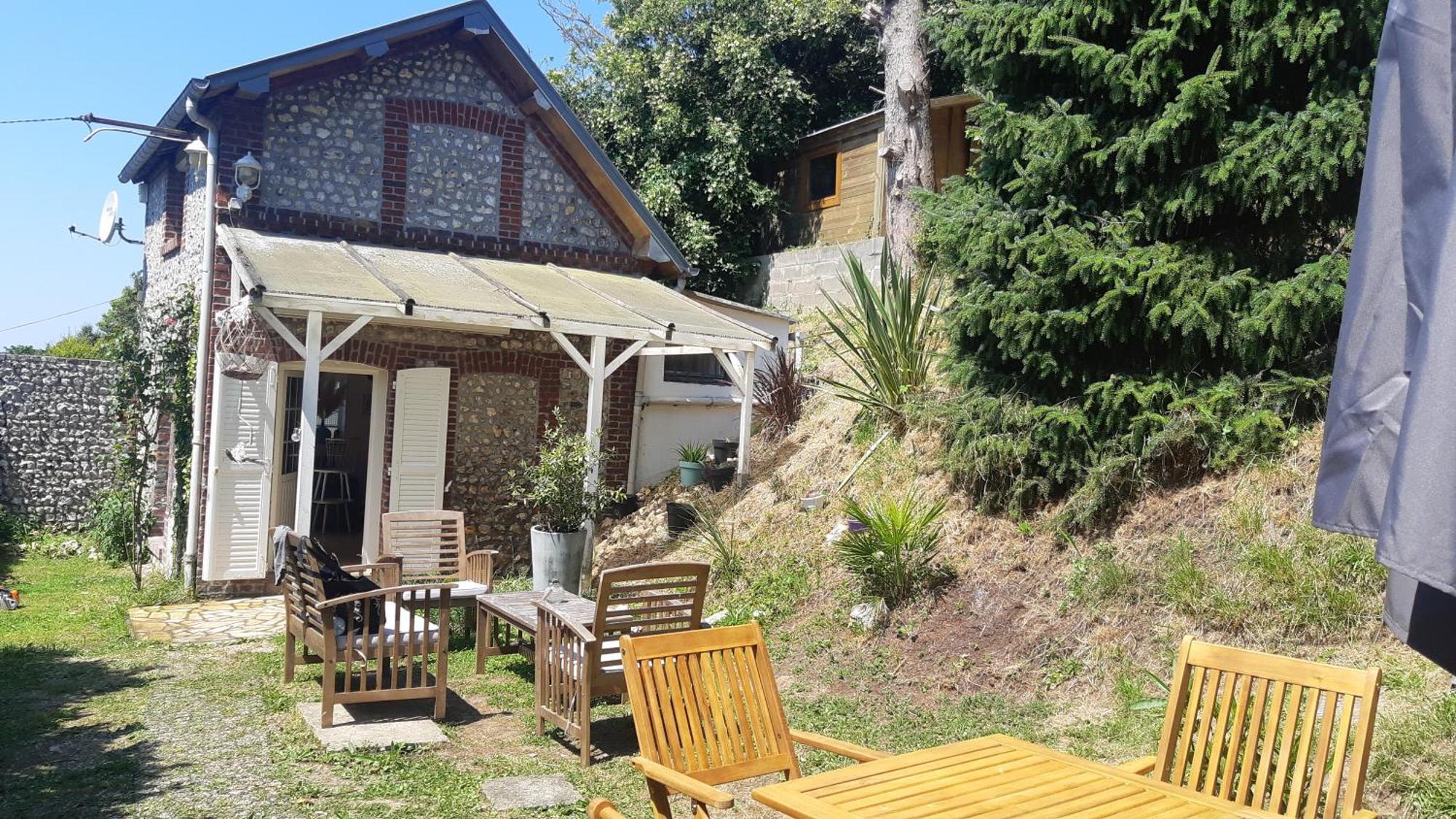 Chez Jeannine, Maison A Этрета Экстерьер фото